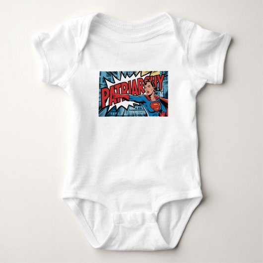 De patriarchie smash romper (Voorkant)