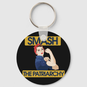 De patriarchie smash sleutelhanger