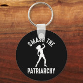 De patriarchie smash sleutelhanger (Voorkant)