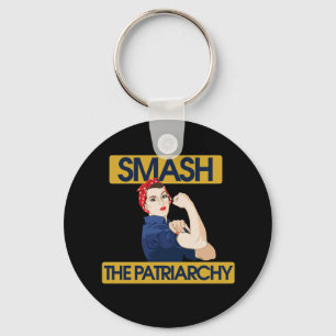 De patriarchie smash sleutelhanger