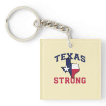 De Patriot Country Texas sterke acryl Sleutelhange