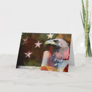 De Patriottische Kaart van de vintage Stijl met