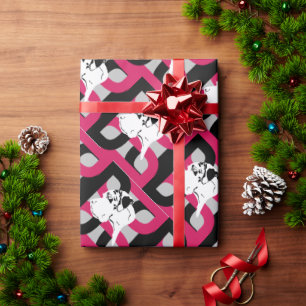De Patroon Dog (The Pattern Great Dane) is een gro Cadeaupapier