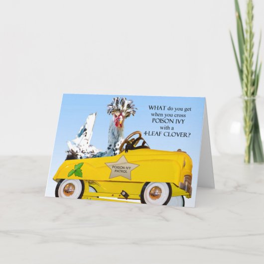 De Patrouille van het gifsumak Kaart (Voorkant)