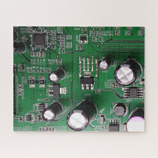 De PCB-puzzel "I'm Board" Legpuzzel (Horizontaal)