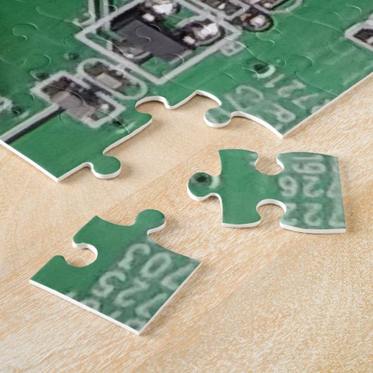 De PCB-puzzel "I'm Board" Legpuzzel (Zijkant)