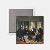 De peacemakers schilderen van 1868 magneet (Voorkant / Achterkant)