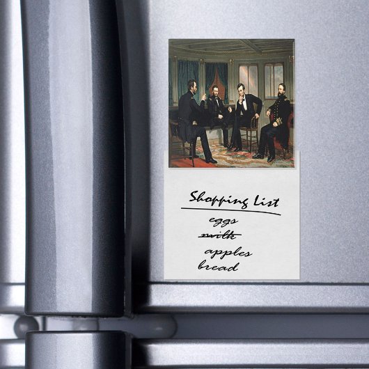 De peacemakers schilderen van 1868 magneet