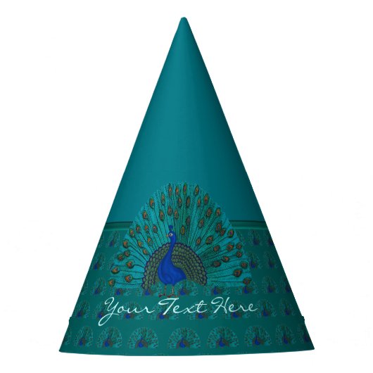 De Peacock Feesthoedjes (Voorkant)