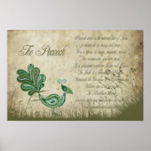 De Peacock Poster (Voorkant)