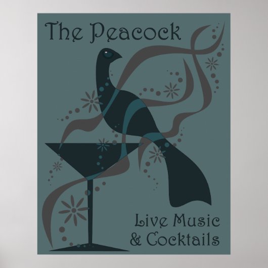 De Peacock Poster (Voorkant)
