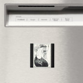 De Peacock Rok Magnet Magneet (Insitu (Vaatwasser))