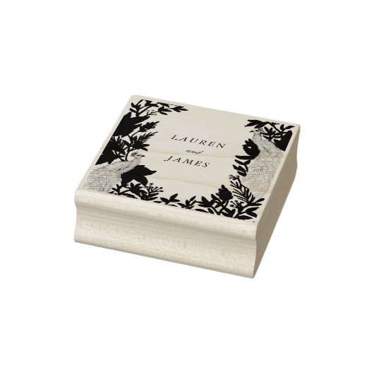 De Peacock Rubberstempel (Stempel)