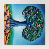 De Pebble Tree Legpuzzel (Horizontaal)