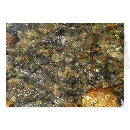 De Pebbles Brown en Gray Natural Abstract (Voorkant Horizontaal)