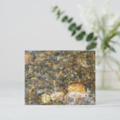 De Pebbles Brown en Gray Natural Abstract (Staand voorkant)