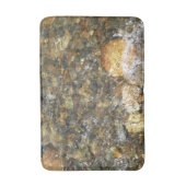 De Pebbles Brown en Gray Natural Abstract Badmat (Voorkant Verticaal)