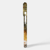 De Pebbles Brown en Gray Natural Abstract Case-Mate iPhone Case (Achterkant / Links)