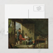 De pedlar, 1812 briefkaart (Voorkant / Achterkant)