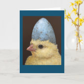 De peep-kaart kaart (Gele Bloem)