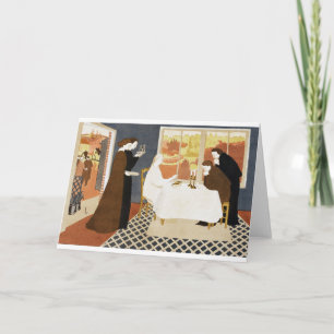 De pelgrims van Emmaus, Maurice Denis Kaart