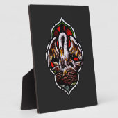 De pelikaan als Christelijk symbool Fotoplaat (Zijkant)