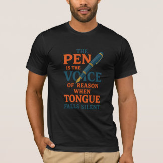 De Pen is de Stem van de Rede T-shirt