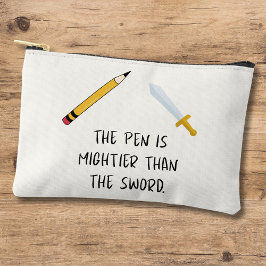 De pen is machtiger dan het zwaard etui