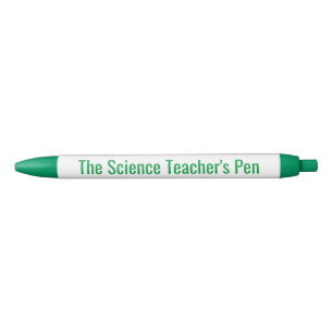 De pen van de wetenschapsleraar - Funny Teacher Gi