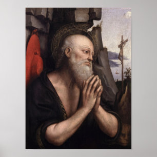 De Penitent St. Jerome Poster