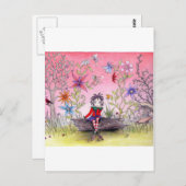 De pensieve elf briefkaart (Voorkant / Achterkant)