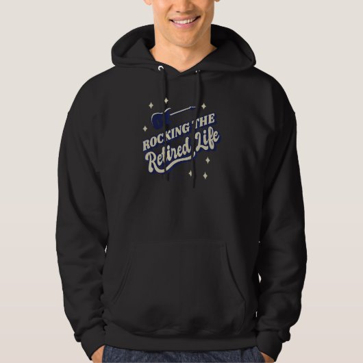 De pensionering in ruste hoodie (Voorkant)