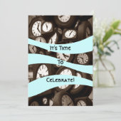 De Pensionering van de gastheer het is tijd aan de Kaart (Staand voorkant)