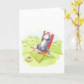 De Pensionering van de herdershond Kaart (Gele Bloem)