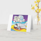 De Pensionering van de ruimtependel Kaart (Gele Bloem)