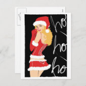 De pepermunt gluurt briefkaart (Voorkant / Achterkant)