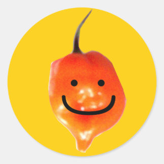 De Pepperman Ronde Sticker