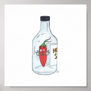 De Pepperz, Trapped, Druk Poster