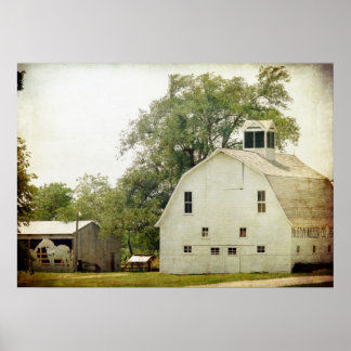 De Percheron Barn Poster
