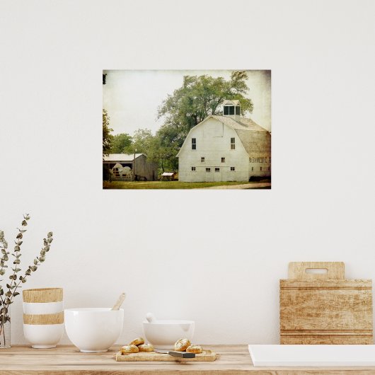 De Percheron Barn Poster (Keuken)