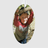 De Père Noël Photo Orament - Voir Retour (devant)