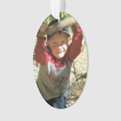 De Père Noël Photo Orament - Voir Retour (devant)