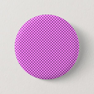 De perfect gebalanceerde Bubblegumroze en zwarte S Ronde Button 5,7 Cm