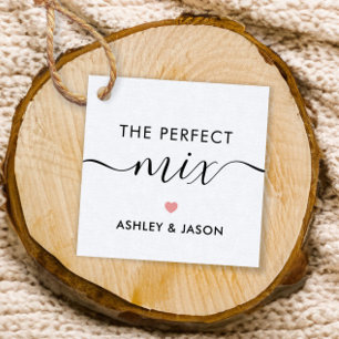 De Perfect Mix-kruiden- of trail mix-cadeaubijslui Bedankjes Labels