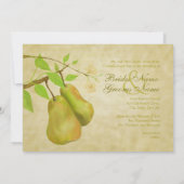 De Perfect Pear II Uitnodiging (Achterkant)
