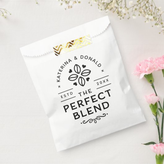 De perfecte blend bruiloft voor de prijs bedankzakje (Gezegeld)