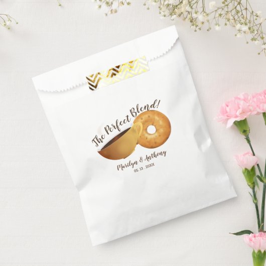 De perfecte blend koffie en bagel | Weddenschap Bedankzakje