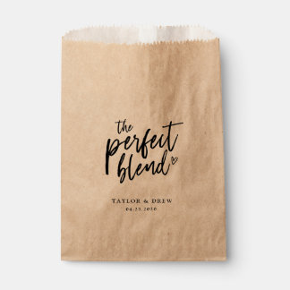 De perfecte blend - koffie Favor Bag Bedankzakje