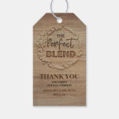 De perfecte blendweddenschap cadeaulabel (Voorkant)