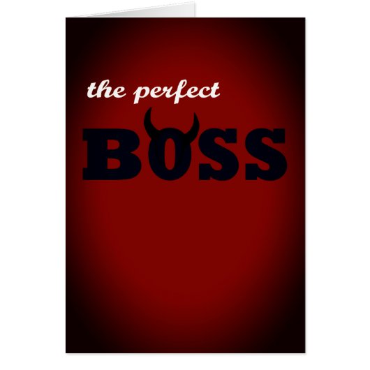 De perfecte boss Funny Devil Horns (Voorkant)